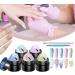 3D Nail Sculpting Gel Nail Sculpting Gel - 5 Colors Solid Builder Sculpting Gel | Non-stick Manicure Set with Pen for Modeling Building Painting - Buy Online on GoSupps.com