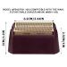 Wahl Finale Shaver Replacement Foil & Cutter Bar Assembly - Super Close Shaving Heads (Red) - Buy Online on GoSupps.com