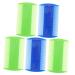 Ipetboom 5pi ces Peignes Anti-puces Plastique Double Face Outils de Toilettage pour Chats Lot de Couleurs Assorties Couleur Al atoire