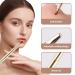 Yoizyfree 3 PCS Retractable Lip Brush Set - Double-Ended Travel Makeup Brushes for Lipstick & Lip Gloss (Gold Pink Purple) - Perfect for International Shipping - Buy Online on GoSupps.com