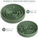 Silicone Slow Feeder Dog Bowl with Suction Cup - Anti-Choking Food Bowl for Small to Medium Dogs (Green) | Coomazy - Buy Online on GoSupps.com