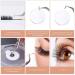 Fumanduo 10-Pack Silicone Lash Pads for Eyelash Extensions - Transparent Eyelid Holders & Accessories for Fake Lashes - Buy Online on GoSupps.com