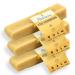 Petlove hard cheese for dogs 100% natural chewing bones made of cheese Cauca cheese dog Caus fun & dental care Ideal for on the go 3 pack Size XL: 110-140g 3 pack - XL XL
