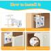 8 Magnetic Child Safety Cupboard Locks with 2 Keys - Easy Install for Kitchen Cupboards & Drawers - Buy Online on GoSupps.com