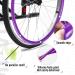 Wheelchair Wheel Covers Wheelchair Push Rim Covers Wheelchair Push Rim Covers Non-Slip Wear-Resistant Hand Push Cover Improve Grip and Traction(Purple 24 inches) 24 inches Purple - Buy Online on GoSupps.com