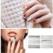 Christmas Nail Art Stamping Plates - 6-Piece Santa Reindeer & Snowflake DIY Manicure Templates for Winter Vacation - Buy Online on GoSupps.com