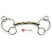 OTTE Double Joint Universal Horse Bit with Lozenge German Silver Snaffle (6.5") - Buy Online on GoSupps.com