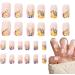 PUCHEN Fake Nails Flower Nails Long Lasting Artificial Fake Nails Detachable Full False Nails for Women - Buy Online on GoSupps.com