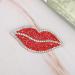 Sexy Crystal Lipsticks Red Lipsticks Handmade Craft Necklaces - Buy Online on GoSupps.com