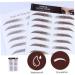 Housoutil 15 Pcs Eyebrow Stickers False Eyebrow Eyebrows Artificial Eyebrow 3d Template Eyebrow Trimming - Buy Online on GoSupps.com