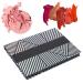 Empty make-up blid shadow palette black and white striped make-up palette with mirror glue empty palette magnetic pallet for eyeshadow lipstick blush powder