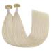Youngsee Real Hair Bonding Extensions - 50cm Platinum Blonde U-Tip Keratin Extensions | 50g #60A - Buy Online on GoSupps.com