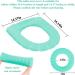 ZeeDix 5-Piece Thicker Bathroom Toilet Seat Cover Pad Set - Washable & Comfortable, Easy Installation, Stretchable Fibers - Standard Size (5 Colors) - Buy Online on GoSupps.com