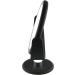 Portable Two-Sided Vanity Makeup Mirror 12x Magnification - Midnight Matte Black - 1 Count - Buy Online on GoSupps.com