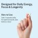 SHED NAD+ Supplement Vitality Complex with Nicotinamide Riboside (NR) Alpha-GPC TMG & Methylated B Vitamins Supports Energy Focus Cellular Health & Aging 60 Capsules - Buy Online on GoSupps.com