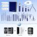 26-Piece Stainless Steel Manicure Pedicure Kit | Siyaluens Professional Nail Clippers Set for Grooming | Travel-Friendly Fingernail Clippers | Blue Manicure Set - Buy Online on GoSupps.com
