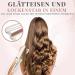 Buy Lily England 2 in 1 Hair Smoothing & Curling Iron - Rose Gold Adjustable Temperature Ceramic Coating - International Shipping Available - Buy Online on GoSupps.com