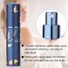 Travel Mini Perfume Refillable Atomizer Container Portable Perfume Bottle Aluminum Atomizer Empty Cosmetic Spray Bottle Mini Refillable Perfume Portable Atomizer Bottle (Blue) - Buy Online on GoSupps.com