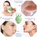 Facial Ice Shape | Reusable Silicone Ice Ball for Women | Summer Green Ice Massage Tool - Buy Online on GoSupps.com