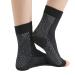 2 Pairs Dr Sock Soothers - Dr Sock Soothers Compression Socks, Dr Sock Soothers for Neuropathy, Anti Fatigue Compression Foot Sleeve Support Brace Sock (L/XL, Black) L/XL Black