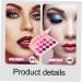 Mikinona 15 Colorful Eyeshadow Glitter Eyeshadow Woman Eyeshadow Compact Makeup Palette Purple - Buy Online on GoSupps.com