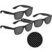 Pearl Relaxation Glasses - 3-Set Eye Gymnastics & Relaxation | Black Grid Glasses for Ultimate Eye Comfort - Buy Online on GoSupps.com