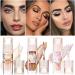 Maquillage cor en Star Diamond Streamer Fard paupi res liquide Bling Maquillage des yeux pigment Sparkling Korean Eye Glitter Facile appliquer Liquid Glitter Eyeshadow 5ML (K One Size) - Buy Online on GoSupps.com