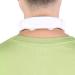 Professional Electrical Neck Massager - Blood Circulation Device | Hot Compression Vibration Therapy with 3 Electrodes (White) - Buy Online on GoSupps.com