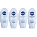 Nivea Hand Cream Express Care pack of 4 (4 x 100 ml) absorbs quickly and moisturises with sea minerals