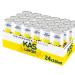 KAS Zero Lemon 330 ml - Sugar Free Lemon Soda - Pack of 24