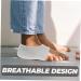 Best Heel Lift Inserts & Insoles for Height Increase | Invisible Pedi Sleeve Sole Protector for Sneakers - Autumn White Size 3 - Buy Online on GoSupps.com