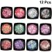 FOMIYES 3pcs Make-Up Sequins & Gel Set - Shiny Body & Face Glitter for Manicure | International Shipping Available - Buy Online on GoSupps.com