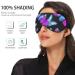Colorful Butterflies Sleep Mask | Soft Comfort Blindfold for Men & Women | Adjustable Strap | WELLDAY - Buy Online on GoSupps.com