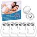 Anti Snore Nose Clip Anti Snoring Devices Snoring Solution Silicone Magnetic Stop Snoring Nose Device Professional Sleeping Aid Relieve Snore for Men Women (Pack of 4) (Transparent)