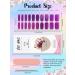 Kalolary Gel Nail Polish Strips - Full Nail Wraps Decal Sets with Nail File and Stick - Waterproof Semi Cured Nail Gel Art Sticker for Women Girls - UV/LED Lamp Required - Set of 7 - Buy Online on GoSupps.com