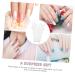 FRCOLOR 6 Pairs Nail Gloves Anti-uv Mittens Uv Gloves for Gel Manicures Nail Dryer Glove Women Gloves Uv Prevention Gloves Women's Sun Protection Polyester Manicure Tools White - Buy Online on GoSupps.com