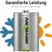 Buy ANSMANN Rechargeable D Batteries 5000mAh maxE - Pre-Charged NiMH Power Accu for Flashlights (2-Pack) | Fast International Shipping - Buy Online on GoSupps.com