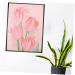 Generic Tulip Hanging Painting Decor Flower Wall Painting Flower Painting for Living Room Rural Flowers - Buy Online on GoSupps.com