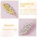 Cosmmap Rhinestone Hairpins Set - Geometric Crystal Clips for Women & Girls - Golden & Silver - Perfect Mother's Day Gift - Buy Online on GoSupps.com