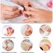 12 PCS Double Sided 100/100 Grit Nail Files for Acrylic and Natural Nails - Washable & Reusable - Blue Emery Board for False Nails - Buy Online on GoSupps.com