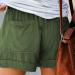 Hessimy Women's Summer Shorts - Drawstring Elastic Waist Casual Shorts with Pockets (XX-Large, Army Green) - Buy Online on GoSupps.com