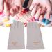 Anti UV Gloves for Gel Nail Lamp Manicure Gloves UV Protection Stretchy Breathable Fingerless Fiber Cotton Nail Lamp Gloves for Home Salon(Gray) - Buy Online on GoSupps.com