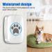 Wireless Dog Doorbell & Buzzer - Waterproof 300m Range 60 Ringtones Adjustable Volume - Smart LED Flash - 1 Transmitter + 1 Receiver - Buy Online on GoSupps.com