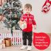 Christmas Reindeer Toddler Boys Sweater Cardigan | Xmas Winter Knit Top 18-24 Months Red - Buy Online on GoSupps.com