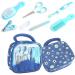Baby Grooming Healthcare Kit - 8 pcs RoseFlower Baby Safety Care Set for Newborns - Includes Brush, Comb, Nail Clipper, Toothbrush - Nursery Health Care Set for Boys and Girls - Buy Online on GoSupps.com