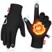Benirap bicycle gloves men women warm winter gloves water -repellent touchscreen gloves windproof running gloves slippery sports gloves to run cycle climbing TM01 m