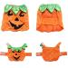Legendog Cat Halloween Costume Cat Halloween Apparel Pumpkin Design Funny Pet Clothing Halloween Cat Outfit with Pumpkin Headwear for Cats and Puppy - Buy Online on GoSupps.com