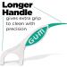 GUM Professional Clean Plus Flosser Picks, Promotes Healthier Gums, Comfort-Pick for Gentle Massage, Fresh Mint Flavour, Teal & White, 60 Flossers (1 Bag) - Buy Online on GoSupps.com