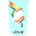 Heal with Appeal Amputee Stump Sock Watercolor Hummingbirds V2 - 3Ply - Buy Online on GoSupps.com