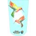 Heal with Appeal Amputee stump sock Watercolor Hummingbirds V2 3Ply stump sock
